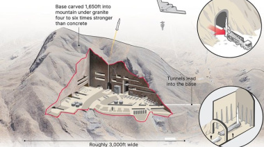 Las montañas de granito de Yazd resistieron todo el poder aéreo occidental