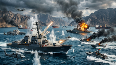 Irán moviliza un millón de tropas y desafía la ofensiva naval de EE. UU. en Ormuz