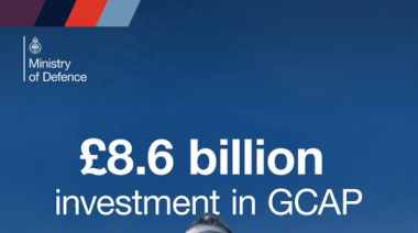 El Reino Unido blinda el futuro del GCAP: 8.600 millones de libras para el caza de próxima generación