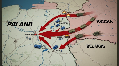 ¿El farol de Putin o la antesala de la Tercera Guerra Mundial? La sombra de un "ataque híbrido" se cierne sobre Polonia