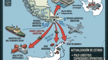 Ushuaia y la proyección del Polo Logístico Antártico