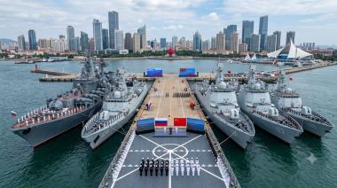 Rusia y China Desatan 'Interacción Marítima-2026' frente a Qingdao