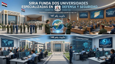 El Nuevo Gobierno de Siria Funda Dos Universidades Especializadas en Defensa y Seguridad para Profesionalizar sus Fuerzas