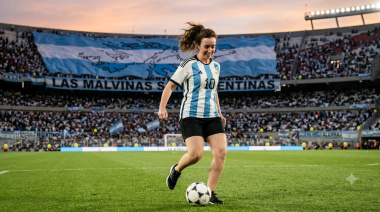 Victoria Villarruel "se puso la camiseta" y calentó la previa contra Inglaterra: "Jugamos contra los piratas usurpadores"