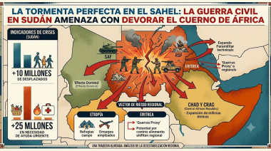 La tormenta perfecta en el Sahel: La guerra civil en Sudán amenaza con devorar el Cuerno de África