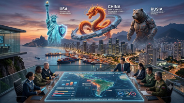 Entre el Escudo de Washington, el Dragón de Pekín y la Sombra de Moscú