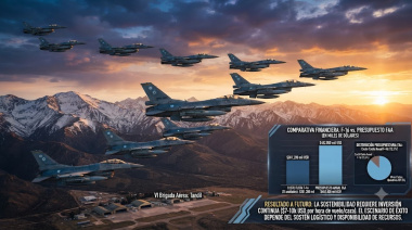 Análisis Estratégico: Flota de F-16 vs. Presupuesto de la Fuerza Aérea Argentina