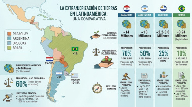 La extranjerización de la tierra en América Latina representa uno de los fenómenos socioeconómicos y territoriales más complejos del siglo XXI