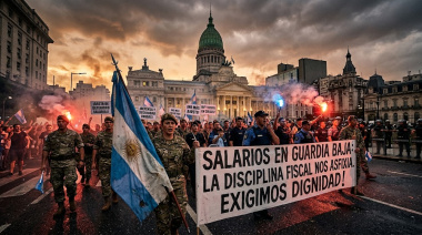 Salarios en guardia baja: la disciplina fiscal que asfixia a los uniformados
