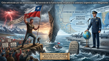 Chile expresa fuerte malestar y prepara nota de protesta por los dichos del jefe de la Fuerza Aérea Argentina sobre Magallanes