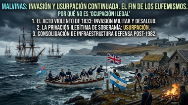 Ni presencia ni ocupación: por qué la presencia británica en Malvinas es una invasión y una usurpación