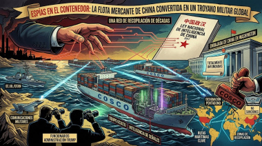 Espías en el contenedor: La flota mercante de China convertida en un troyano militar global