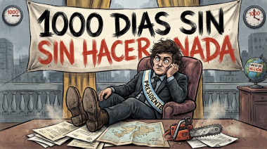 1000 días de inanición patriótica: Cuando el ajuste quema, el archipiélago se improvisa