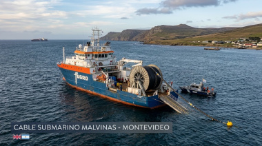 De Montevideo a las islas: el polémico cable submarino británico que busca conectar a las Malvinas