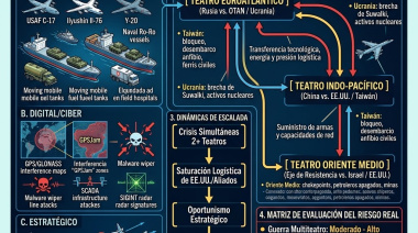 Análisis Sistemico y Escalatorio de un Conflicto Multiteatro Global