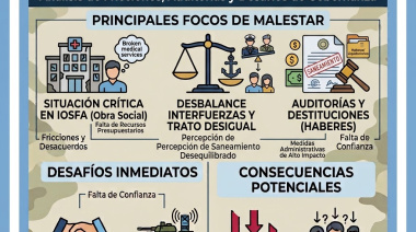 Creciente tensión en los mandos militares: el estilo de gestión de Carlos Presti genera fricciones y malestar en el ámbito castrense
