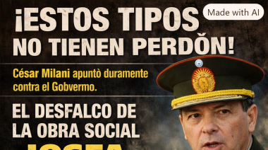 "Estos tipos no tienen perdón": César Milani apuntó duramente contra el Gobierno por el desfalco de la obra social IOSFA