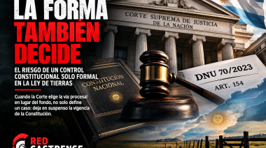 El laberinto procesal de la Corte: cuando la forma posterga la República