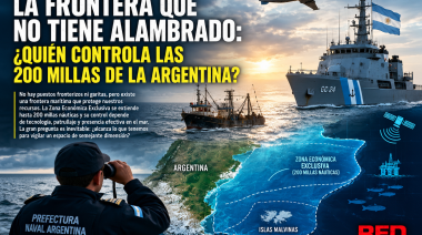 LA FRONTERA QUE NO TIENE ALAMBRADO: ¿QUIÉN CONTROLA LAS 200 MILLAS DE LA ARGENTINA?