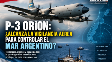 P-3 ORION: ¿ALCANZA LA VIGILANCIA AÉREA PARA CONTROLAR EL MAR ARGENTINO?