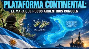 MALVINAS Y LA PLATAFORMA CONTINENTAL: EL MAPA QUE POCOS ARGENTINOS CONOCEN