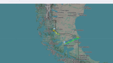 Análisis IMINT de la imagen: aeronave del Ejército de Chile en la zona de Punta Arenas y Tierra del Fuego