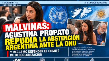 Malvinas en alerta: Propato repudia la abstención argentina en la ONU y exige defender el Comité de Descolonización
