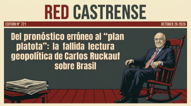 Del pronóstico erróneo al "plan platota": la fallida lectura geopolítica de Carlos Ruckauf sobre Brasil