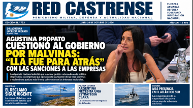 AGUSTINA PROPATO CUESTIONÓ AL GOBIERNO POR MALVINAS: “LLA FUE PARA ATRÁS” CON LAS SANCIONES A LAS EMPRESAS
