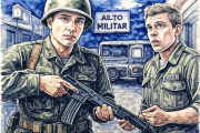 De militar a policía.