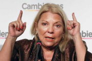 Lilita Carrio en referencia a la crisis del Garraham advirtio a Caputo que "terminará preso"