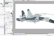 El Su-27 Flanker de la Fuerza Aérea Ucraniana ha sido modificado para transformarse en un caza de ataque multifunción