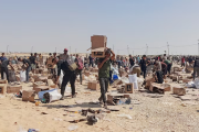 Según reportes de Reuters, un grupo respaldado por Estados Unidos ha propuesto un plan de "Zonas de Tránsito Humanitario"