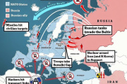 Alexey Zhivov, bloguero prorruso, propone que Rusia ataque instalaciones europeas que ayudan a Ucrania, imitando la estrategia de Irán