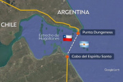 Ministro de Defensa reafirma soberanía chilena en la boca oriental del Estrecho de Magallanes