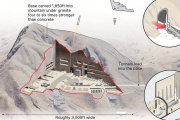 Las montañas de granito de Yazd resistieron todo el poder aéreo occidental