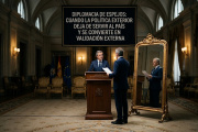 La diplomacia del espejo: cuando la política exterior deja de servir al país para buscar aplausos afuera