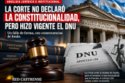 La paradoja constitucional: cuando evitar el fondo también define la realidad