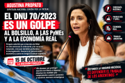 AGUSTINA PROPATO CRUZÓ CON DUREZA EL DNU 70/2023: "NO ES SOLAMENTE UNA AMENAZA PARA NUESTRAS TIERRAS, TAMBIÉN MATA A LAS PYMES"