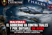 MALVINAS: EL GOBIERNO VA CONTRA THALES Y PIDE QUITARLE UN AVIÓN A UNA EMPRESA QUE TAMBIÉN TRABAJA PARA LAS FUERZAS ARMADAS ARGENTINAS