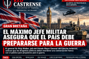 Gran Bretaña ante el escenario de guerra: el máximo jefe militar reclama preparar a la sociedad para un conflicto