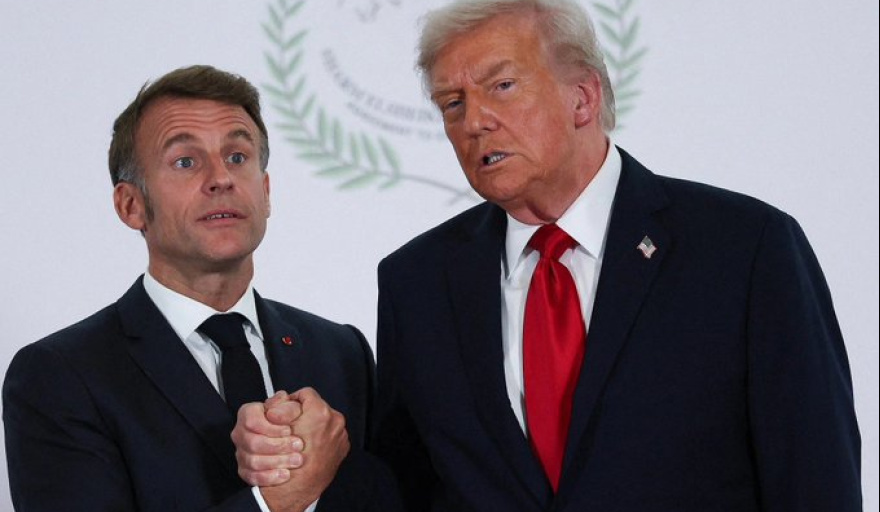 Macron acusa a Trump de desear el desmembramiento de la UE: “Es abiertamente antieuropeo”