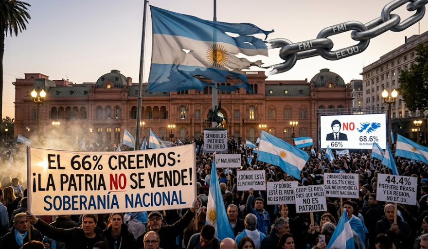 El dilema de la escarapela libertaria: el 66% percibe a Javier Milei alejado del concepto de Patria