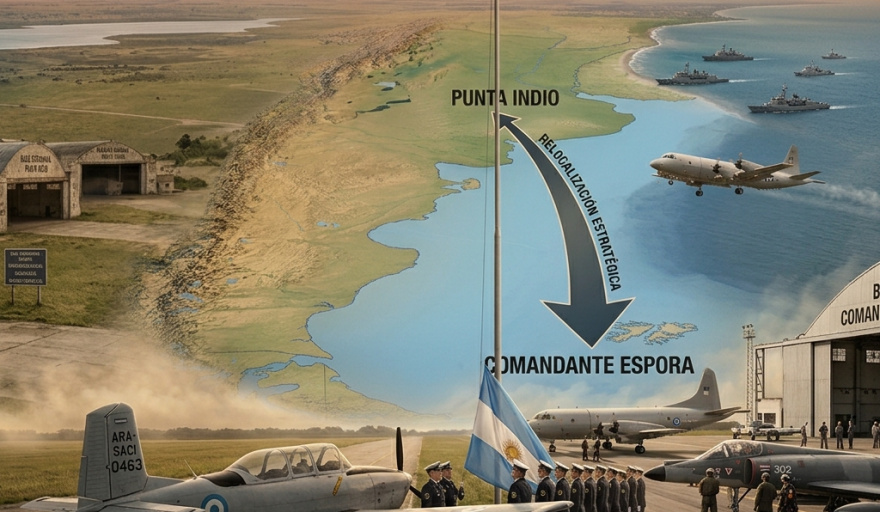 Reestructuración de la Aviación Naval Argentina: Análisis Integral del Cierre de la Base Aeronaval Punta Indio y su Relocalización Estratégica en Comandante Espora